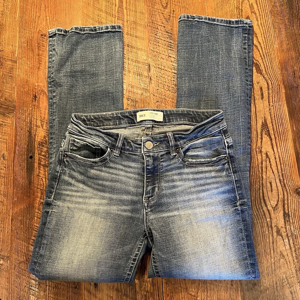 BKE Payton Jeans Universal Fit Mid-Rise Tailored Bootcut Size 25 Low Rise y2k - Picture 5 of 16